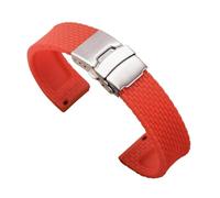 FNBDDX Correa De Silicona 18/20/22/24 Mm For Huawei Watch Fit For GT 2/3 For Samsung For Galaxy For Active 2 Pulsera Liberación Rápida For Amazfit(Red,18mm)