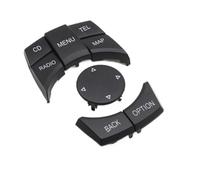 FNBDDX Cubierta del botón de control multimedia CIC la consola central coche, compatible con BMW Serie 1, 2, 3, 4, 5, 6, 7, X3, X4, X5, X6, F30, F31, F10, F11, F06, F25 y F26(F Series Model A)