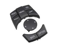 FNBDDX Cubierta del botón de control multimedia CIC la consola central coche, compatible con BMW Serie 1, 2, 3, 4, 5, 6, 7, X3, X4, X5, X6, F30, F31, F10, F11, F06, F25 y F26(F Series Model B)