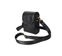 FNBDDX Cuerpo Completo Ajuste preciso Funda de Cuero for cámara Digital for Ricoh GR GRII GR2 GRIII GR3 Bolsa for cámaras Protectora Piel(Black)