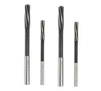 FNBDDX Diámetro de corte 7 mm, 8, 9, 10 y 11, HSS-CO, cobalto, 6 flautas, H7, vástago recto, herramienta rotativa, fresa, escariador sujeción(11mm)