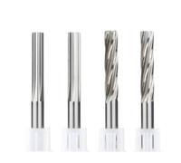 FNBDDX Escariadores de carburo 1 mm a 20 con ranura recta, aptos for centros mecanizado CNC(3.5x25x50x4F)