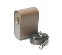 FNBDDX Funda De Cuero PU For Cámara Canon Fit For Powershot G9x G7x Mark II III SX740 SX730 SX720 SX710 SX700 For Fujifilm XF10 For RICOH GR IIIx GR3(Coffee)