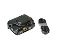 FNBDDX Funda De PU For Cámara Sony RX100 II III IV V Vi, For con Correa(Black)