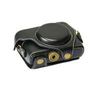 FNBDDX Funda for cámara Compatible con Sony RX100, Compatible Mark II III IV V M2 M3 M4 M5 M6 M7, botón de Tornillo, Bolso Hombro Correa(Black)