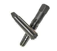 FNBDDX Juego de 2 escariadores manuales MT0/MT1/MT2/MT3/MT4/MT5 acero borde fino/áspero, con cono Morse for herramienta acabado fresado(MT4)