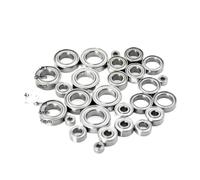 FNBDDX Juego de 4 rodamientos bolas en miniatura for coche RC, 3 x 6 2,5, 7, 8, 10, 11, 12, 15, 18 mm(12x18X4mm)