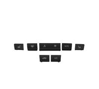 FNBDDX Kit de reparación la tapa tecla del botón aire acondicionado tablero instrumentos, compatible con BMW Serie 1, 2, 3, 4, F20, F30, F35, F45, F46 y F80(Model B)