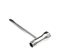 FNBDDX Llave de bujía acero inoxidable for motosierras gasolina y desbrozadoras, herramientas manuales, 1 ud(Round 14x17mm)