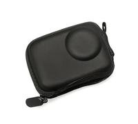 FNBDDX Mini Bolsa de protección Almacenamiento Apta for dji Osmo Action 4 Cepillado Medio Abierto Estuche Transporte liberación rápida Apto for Accesorios 3(Black)