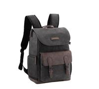 FNBDDX Mochila for cámara Cámara Impermeable Bolsa Vintage de fotografía Viaje Multifuncional Estuche for Apto for Canon for Nikon for Sony SLR/DSLR(S Black 1.0)