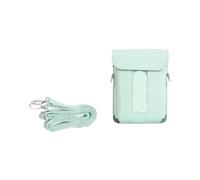 FNBDDX PU De Impresora Cuero Estuche Almacenamiento Retro Apto For Fujifilm Ajuste For Instax Mini Link 3(Green)