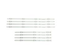 FNBDDX Tira de LED for iluminación trasera compatible con Grundig 43VLX5730 43VLX7730BP 43VLX7810BP 43GUB8862 apto for ZXW65600-AA 43GFB7788 A43L88405B 43GUB8765(Kit 8pcs For 1 TV)