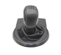 FNCVTM Palanca Cambio Manual para Citroën C4 MK1 2004-2008 Accesorios De Estilo Coche 5 Perilla Cambio Velocidad Funda Cubierta Bota Polaina(Black)