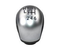 FNCVTM Palanca Cambio Manual para Citroen C5 2001-2008 para Peugeot 407 RCZ 6 Velocidades Perilla De Caja Cambios Palanca Coche Pomo Accesorios para Automóviles(6 Speed)