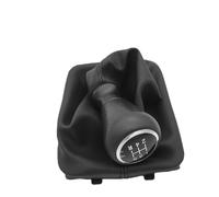 FNCVTM Palanca Cambio Manual para Peugeot 206 207 307 para Citroën C3/C5 PU 5 Perilla De Cambio Velocidad Palanca Cambios Polaina Cubierta Arranque Accesorios Coche(For 206)