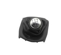 FNCVTM Palanca Cambio Manual para Peugeot 206 207 307 para Citroën C3/C5 PU 5 Perilla De Cambio Velocidad Palanca Cambios Polaina Cubierta Arranque Accesorios Coche(For 207 307)