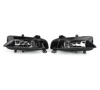 FNCVTM Parachoques Antiniebla Para A5 Para S-Line Para S5 2013-2016 Delantera Izquierda Derecha Coche Lámpara Antiniebla Halógena Bombillas Blancas Transparentes(Pair)