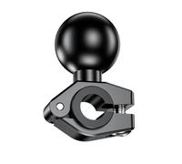 FNCVTM Soporte de Navegación Adaptador De Montaje Cabeza Bola 1 Pulgada Abrazadera Clip para Manillar Bicicleta Y Motocicleta Soporte para Espejo Retrovisor(For 10-14mm Clamp)