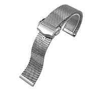 FNDWJ Correa de reloj de acero y titanio sólido, 20mm, para Omega 007 Edition Seamaster DIVER 300M, sin tiempo para morir