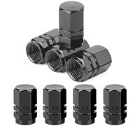 FNDYMNPG 4 Piezas Tapones de válvula de Coche, para Jaguar XE XEL XF XFL XJ F-Pace F-Type Válvulas de Neumáticos Tapas De Válvulas De Neumáticos De Automóvil