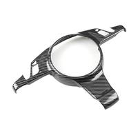 FNERRMEVC Auto Accesorios De Coche para P&orsche para Cayenne para Panamera Cubierta del Marco Panel Volante con Textura Carbono