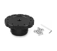 FNERRMEVC Auto Adaptador De Volante De 75 Mm para Thrustmaster T500 T300 TS TX Racing Gaming(Rojo)