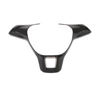 FNERRMEVC Auto Embellecedor De Volante para VW para Golf 7 GTI MK7 para Jetta MK6 para Polo(Fibra de Carbon)