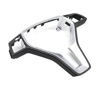 FNERRMEVC Auto Marco De Cubierta De Volante para Mercedes para Benz W176 W246 W204 X204 W212 W207 W156 W117 A0994641913(Dark Gray-Silver)