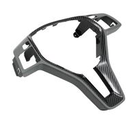 FNERRMEVC Auto Marco De Cubierta De Volante para Mercedes para Benz W176 W246 W204 X204 W212 W207 W156 W117 A0994641913(Gray-Carbon)