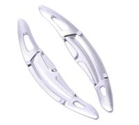 FNERRMEVC Auto Pádel del Cambio del Volante del Coche para P&orsche para Panamera para Macan para Cayenne 991(Plata)