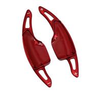 FNERRMEVC Auto para Chevrolet para Camaro para Corvette C7 Accesorios Recorte Cubierta Extendida Cambio Paleta Dirección(Rojo)