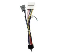 FNERRMEVC Auto para N&issan para Pathfinder R51 para Navara D40 Coche 2 DIN 9 "Radio Fascia Marco De Reproductor MP5 Accesorios(Solo Cable de alimentación)