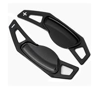 FNERRMEVC Auto Pegatinas para Levas De Cambio De Marchas En El Volante para Smart para Fortwo para Forfour 2 Unidades(Negro)