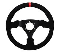 FNERRMEVC Auto Volante Universal De Aluminio De 330 Mm Y 13 Pulgadas para Drifting(Rojo)