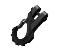 FNERRMEVC Cubierta Anilla Remolque Gancho Remolque Coche En Forma U Gancho Cadena Grupo Remolque Ganchos Horquilla Remolque 20 Toneladas para Cable Cabrestante Cuerda ATV(Negro)