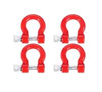 FNERRMEVC Cubierta Anilla Remolque Ganchos Remolque Parachoques Grilletes Remolque Rescate para TRX-4 para Axial SCX10 1/10 RC Crawler Car Parts(4 Piezas)