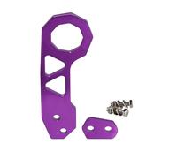 FNERRMEVC Cubierta Anilla Remolque Herramientas Remolque Barra Remolque Universales para El Parachoques Trasero del Automóvil con Gancho Remolque Delantero JDM(PÚRPURA)