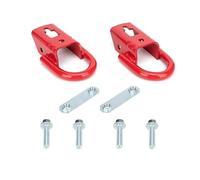 FNERRMEVC Cubierta Anilla Remolque para F&ORD F-150 2015-2019 FL37-17N808-A FL3717N808A Gancho Remolque Delantero para Bucle De Remolque Delantero(Rojo)