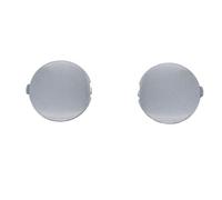 FNERRMEVC Cubierta Anilla Remolque para Mazda CX-3 CX3 DK 2014-2023 Cubierta Gancho Remolque Parachoques Delantero Tapa Remolque De Tracción Tapa Remolque(1 Pair L and R Gray)