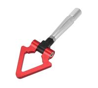 FNERRMEVC Cubierta Anilla Remolque para Mitsubishi para Lancer para Evolution EVO X 10 2008-2016 Gancho Remolque De Carreras Coches Gancho Remolque Triangular(Rojo)