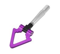 FNERRMEVC Cubierta Anilla Remolque para Mitsubishi para Lancer para Evolution EVO X 10 2008-2016 Gancho Remolque De Carreras Coches Gancho Remolque Triangular(PÚRPURA)