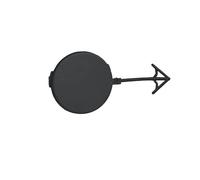 FNERRMEVC Cubierta Anilla Remolque para Seat para Leon 2013 2014 2015 2016 Auto Parachoques Trasero Remolque Tapa Cubierta Ojo De Gancho Reemplazo del Coche Sin Pintar 5F0807441