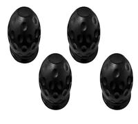 FNERRMEVC Cubierta Anilla Remolque Tapa Protectora Bola Remolque Trasero Cubierta Barra Tracción Remolque RV Cubierta Cabeza para El Conector del Remolque(Negro)