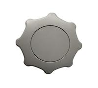 FNERRMEVC Cubierta Manija Perilla Ajuste Asiento Delantero Automóvil OEM 1J0881671F para Skoda para Octavia Tapa del Tanque de Combustible(Gris)