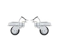 FNFEJHTB Ruedas De Accionamiento For Motor De Aspiradora Robótica, Compatibles con Xiaomi, Mi, Mop P Pro 2S Stytj02Ym Mvxvc01-Jg 3C S10 B106Gl B106Cn, Compatible con Viomi, V2 Pro V-Rvclm21B(White)