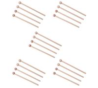 Fnfhsa 10 Pares Mazos de Madera Palos de Percusión para Carillón de Energía, Xilófono, Bloque de Madera, Glockenspiel Y Campanas