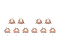 Fnfhsa 10X Negro Selector del Interruptor de la Palanca de 5 Vías para Fd Reemplazo de Piezas de Guitarra Eléctrica