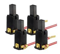 Fnfhsa 4 Piezas N292059 Conjunto de Caja de Cepillos de Carbón Apto para Caja de Cepillos Lijadora N421468 CMEW231DWE6411 DWE6411K WE6420 DWE6421 DWE6423