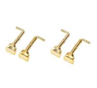 Fnfhsa 4 Piezas Tornillos de ReposapiéS de ViolíN de AleacióN Abrazaderas de ReposapiéS de ViolíN Accesorios para ViolíN 4/4 3/4